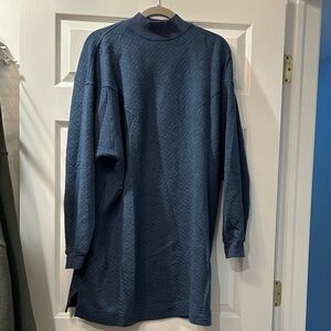 Hatch Quilted Sweater Dress